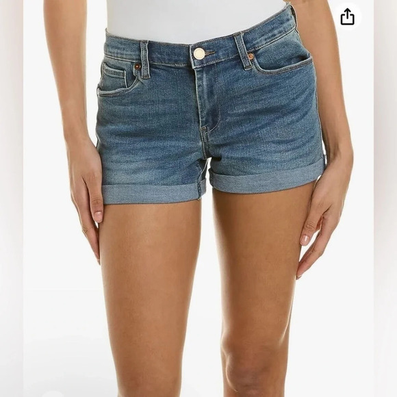 Blank NYC The Fulton cuffed jean shorts moon child size 25 - Picture 1 of 9
